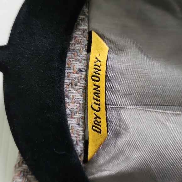 Vintage Adam Row Harris  💯 Wool Blazer Sz Small - Picture 4 of 10